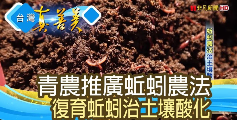 蚯蚓農法”治土壤酸化【台灣真善美】2019.04.21