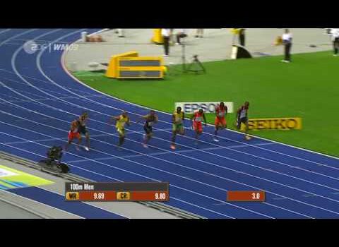 世界上最快的男人 Usain Bolt 9.58 100m New World Record Berlin